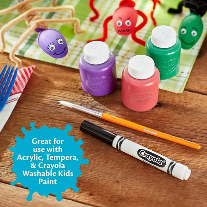Crayola Big Paint Brushes (4 Count round) - Jaiman Toys