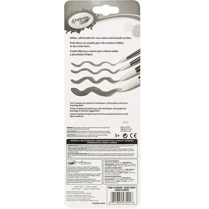 Crayola Big Paint Brushes (4 Count round) - Jaiman Toys