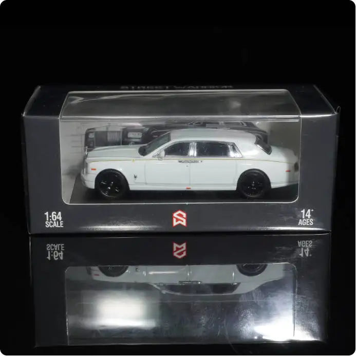 Street Weapon 1:64 Rolls-Royce Phantom VII Sunflower Edition Die-Cast Model Car | Premium Luxury Collectible (2 Variants)