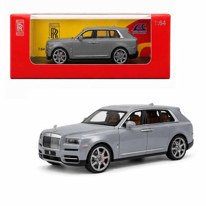 SC ART 1:64 Rolls Royce Cullinan Diecast Model Car | Premium Luxury SUV Scale Model Collectible for Kids & Collectors