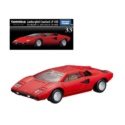 Takara Tomy Tomica Premium 33 Lamborghini Countach LP400 Diecast Model Car - Jaiman Toys