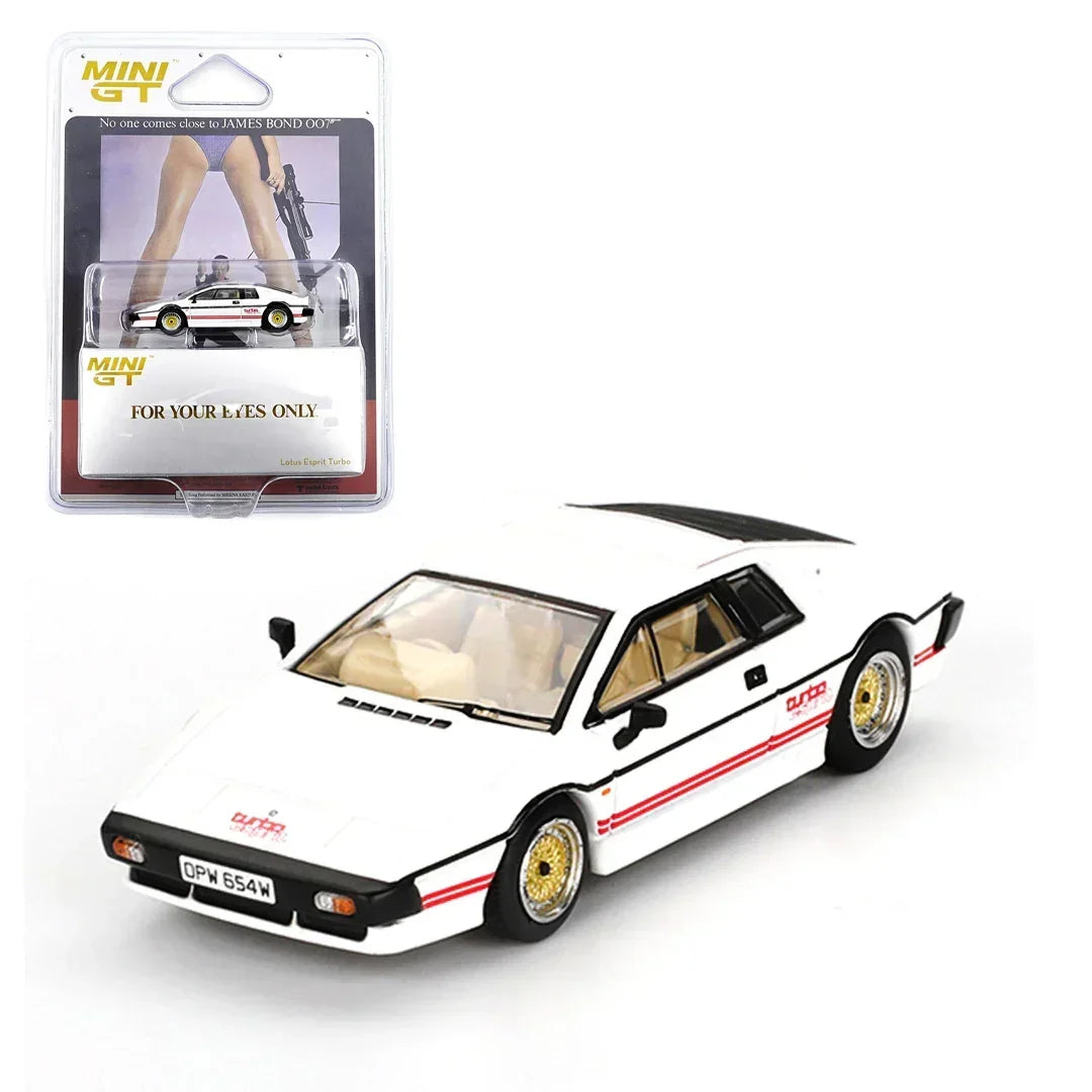 Mini GT 1:64 Roxy Porsche 911 GT3 R #77 IMSA 2024 + Lotus Esprit Turbo James Bond Die-Cast Models | Collector Edition