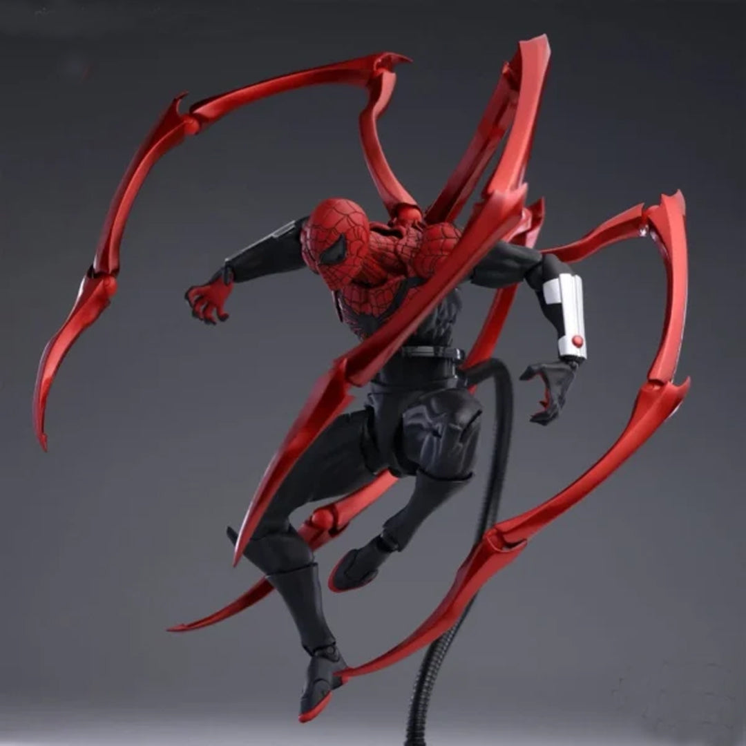 Ultimate Neighbor Spider-Man Figure 1/12  | Premium Articulated Action Figure with Accessories | Collectible Marvel Superhero Toy