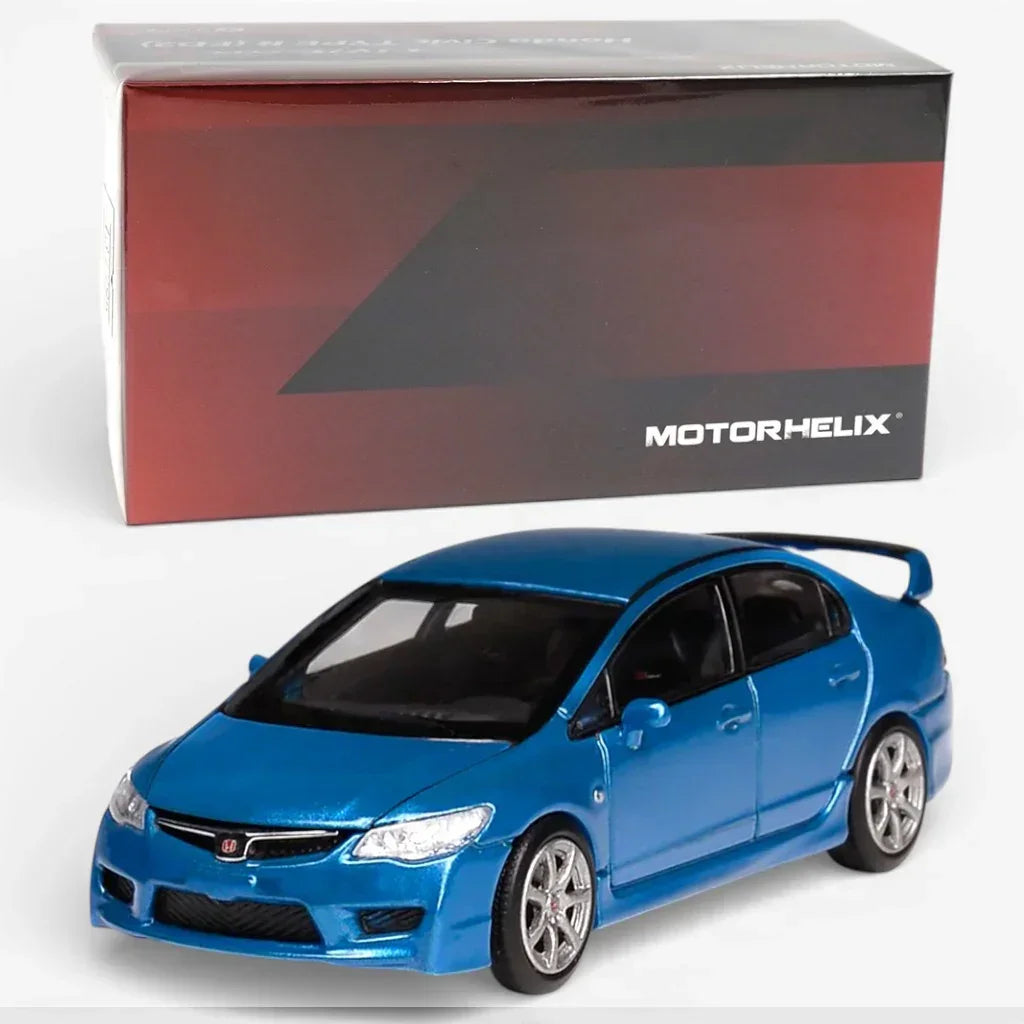 Motorhelix 1:64 Honda Civic Type R Idemitsu Livery Diecast Model Car | 4 Color Variations | Collector Edition