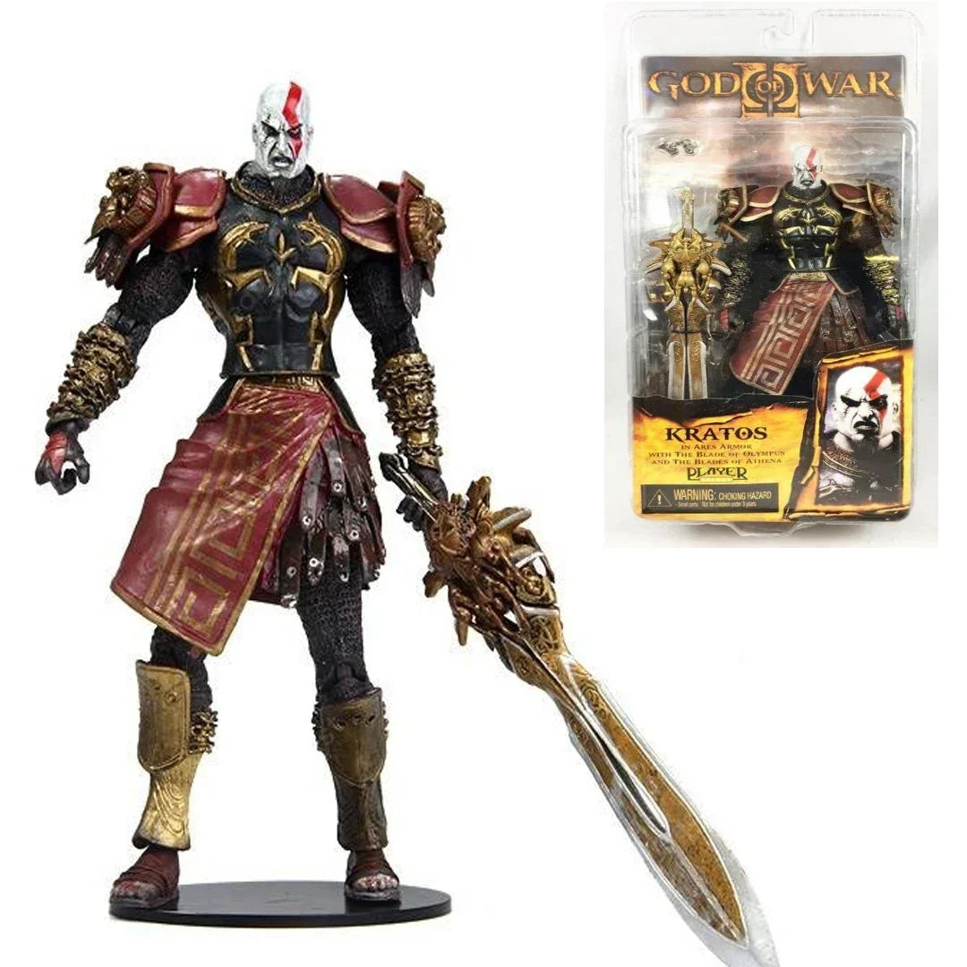 NECA Limited Edition God of Wars! Kratos in Ares Armor Action Figure! Collectible Action Figure 18 cm - Jaiman Toys