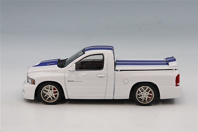 Shoom64 Models 1:64 Dodge Ram SRT-10 Pickup Truck Diecast Model Car | White & Black Colour Variants