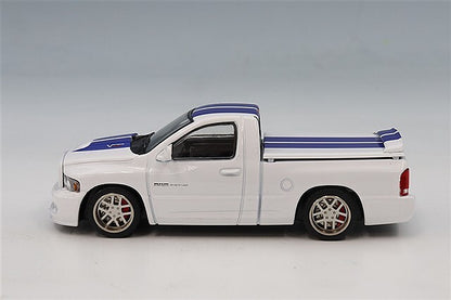 Shoom64 Models 1:64 Dodge Ram SRT-10 Pickup Truck Diecast Model Car | White & Black Colour Variants