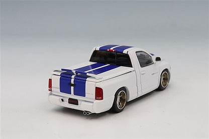 Shoom64 Models 1:64 Dodge Ram SRT-10 Pickup Truck Diecast Model Car | White & Black Colour Variants