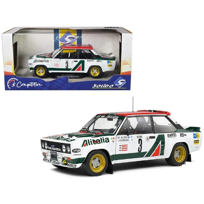 Solido! FIAT 131 ABARTH - RALLYE MONTECARLO - 1979 - No.3 ALEN / KIVIMÄKI - Jaiman Toys