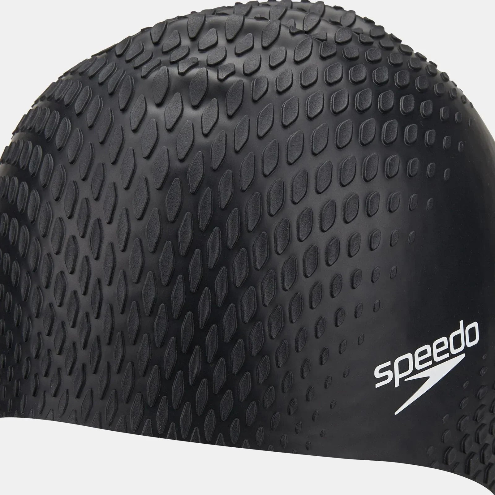 Speedo! Bubble Active + Cap AU ! Keeps the head warm Color- Black - Jaiman Toys