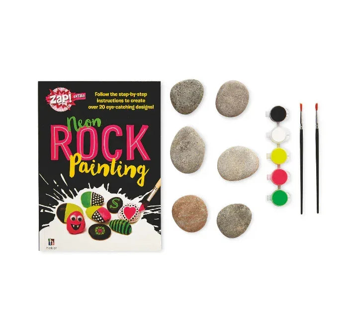 Zap! Extra Neon Rock Painting Set - Jaiman Toys