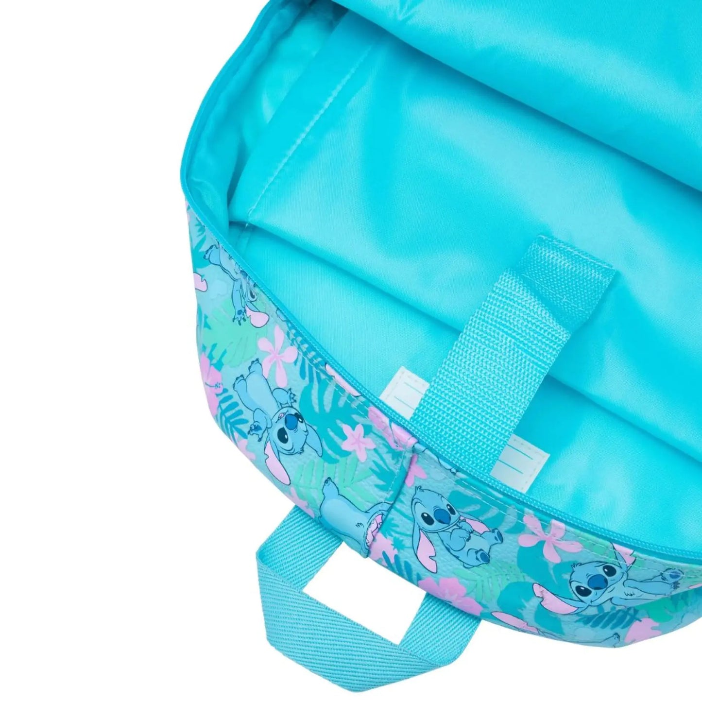 Smiggle Disney Stitch Backpack for Kids (42 CM) – School Bag with Front Pocket & Side Mesh (Blue)