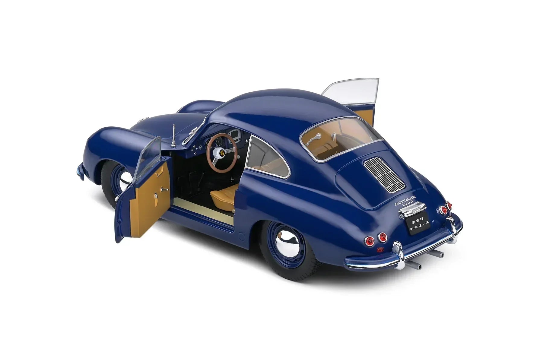 Solido 1:18 Porsche 356 Pré-A 1953 – Petrol Blue Classic - Jaiman Toys