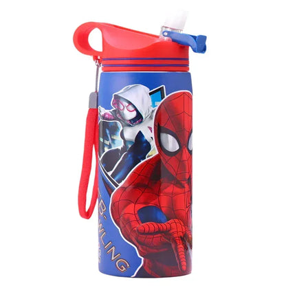 Striders Spider-Man Printed Stainless Steel Sipper Bottle - 700Ml - Jaiman Toys