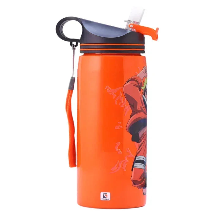 Striders Naruto Printed Stainless Steel Sipper Bottle - 700Ml - Jaiman Toys