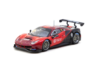 Tarmac Works 1:64 Ferrari 488 GT3 Macau GT Cup 2022 Chen Weian Harmony Racing Diecast Model Car (T64-072-22MGP51)