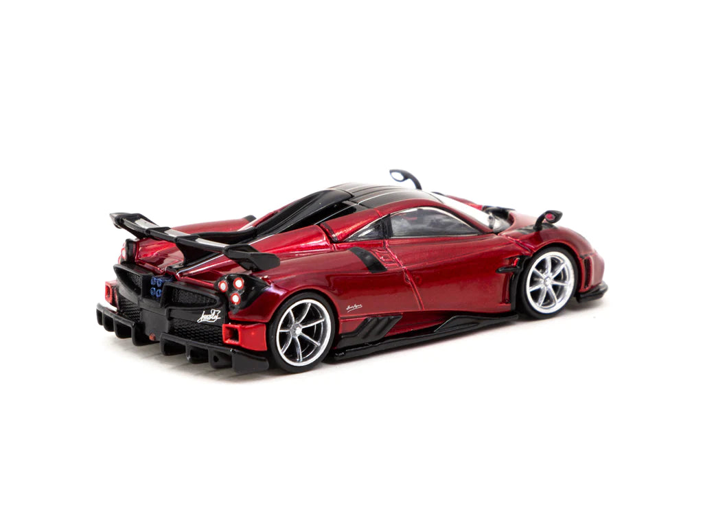 Tarmac Works GLOBAL64 1:64 Pagani Imola Rosso Dubai Diecast Model Car (T64G-TL046-RE)
