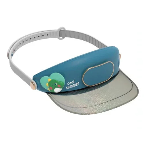 Bladeless Fan Hat – Cool, Cute & USB Powered - Love Dragon - Jaiman Toys
