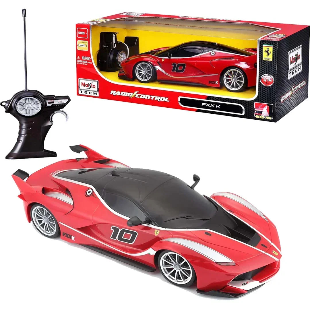 Maisto Tech RC Ferrari FXX K – 1:14 Scale Radio Controlled Supercar - Jaiman Toys