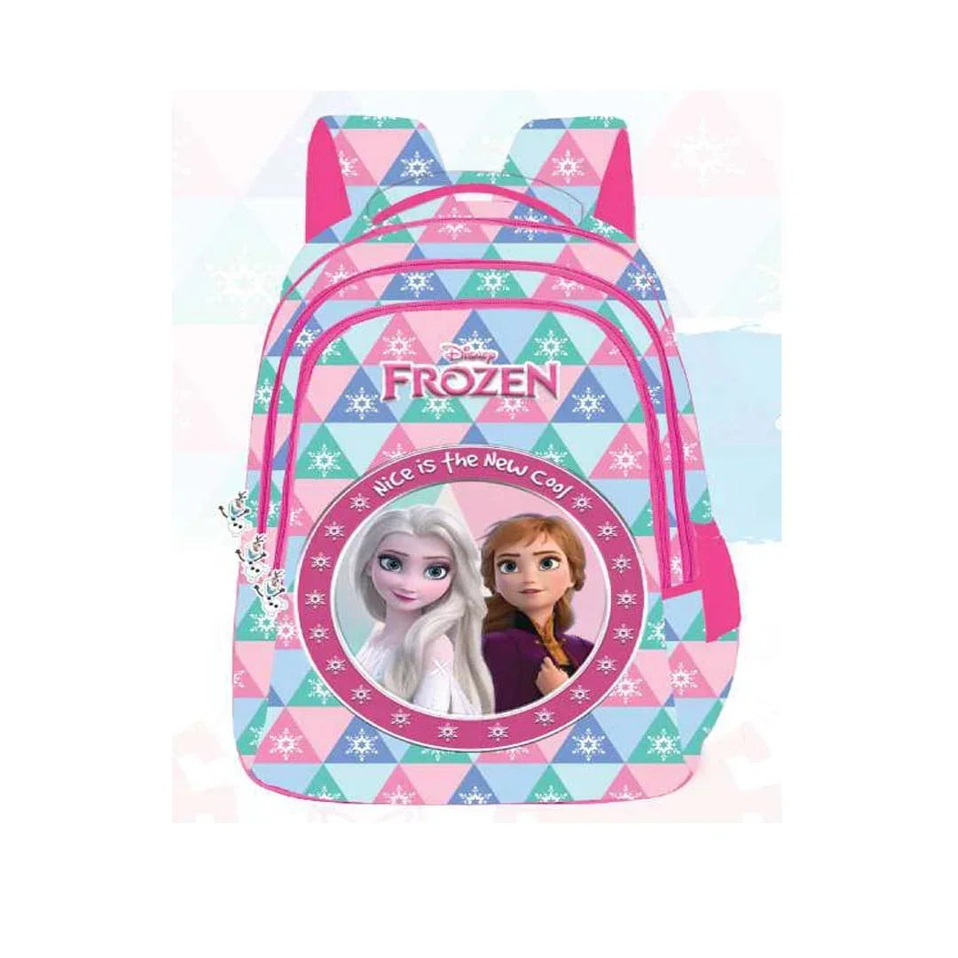Striders Disney Frozen 16-Inch School Backpack – Elsa & Anna Themed Lightweight Bag for Kids - Jaiman Toys