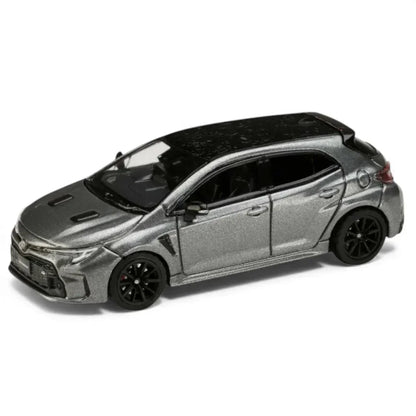 Hobby Japan 1:64  HJ64 TOYOTA GR COROLLA RZ Precious  Metalic Grey Diecast Car Model HJ641067GM