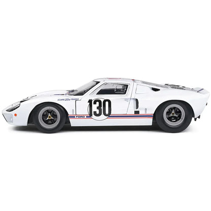 Solido 1967 Ford GT40 MK1 1:18 Targa Florio #130 Giorgi White - Jaiman Toys
