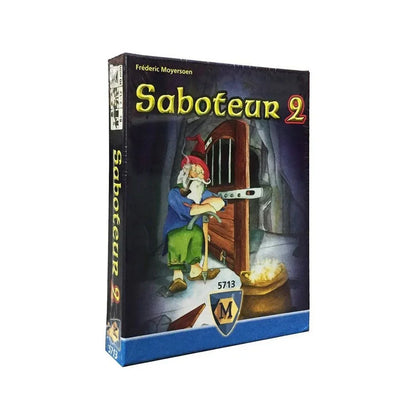Saboteur 2 Card Game – Expansion Pack with New Roles, Actions & More Players - Jaiman Toys