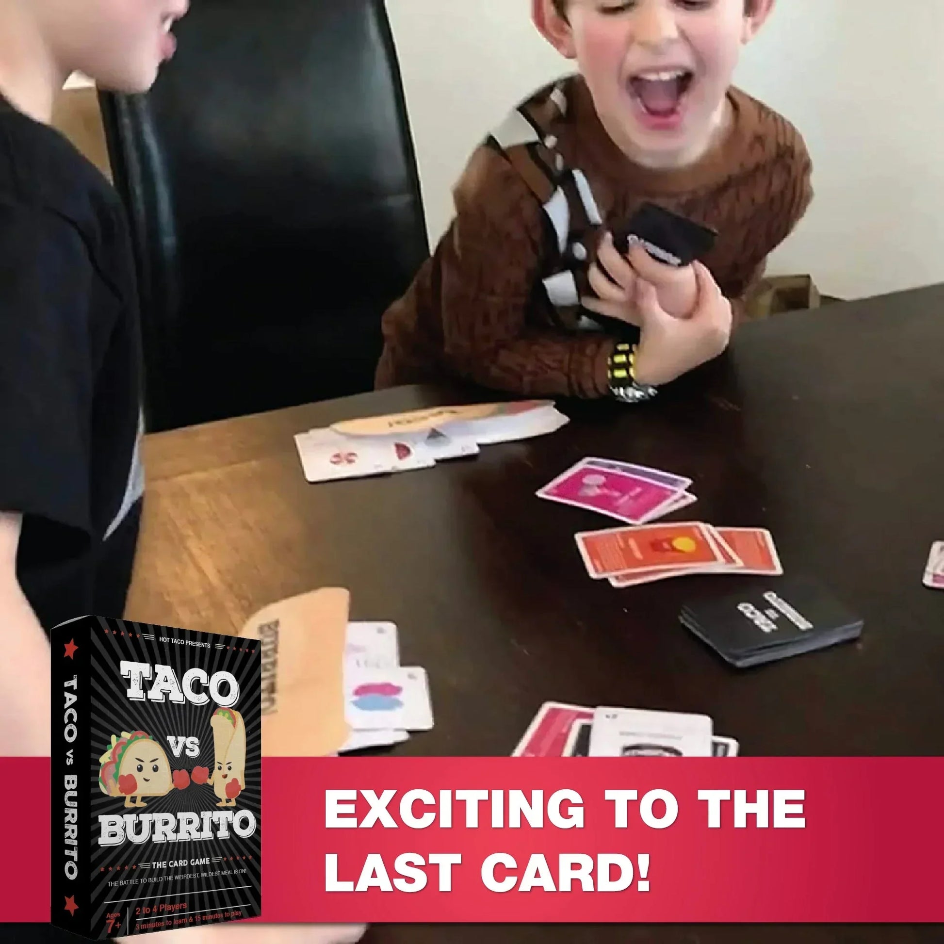 Taco vs Burrito Card Game - Jaiman Toys