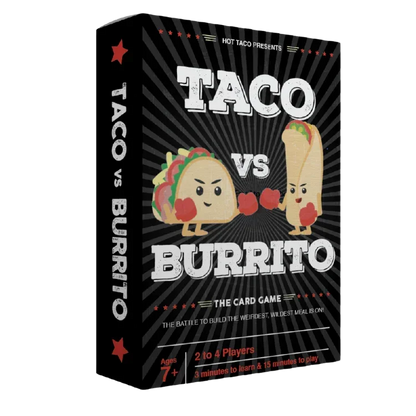 Taco vs Burrito Card Game - Jaiman Toys