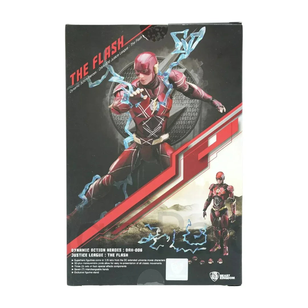 DC Justice League- Dynamic 8ction Heroes :The Flash Exclusive 1/9TH Action Figure DAH-006 Age 15+ - Jaiman Toys