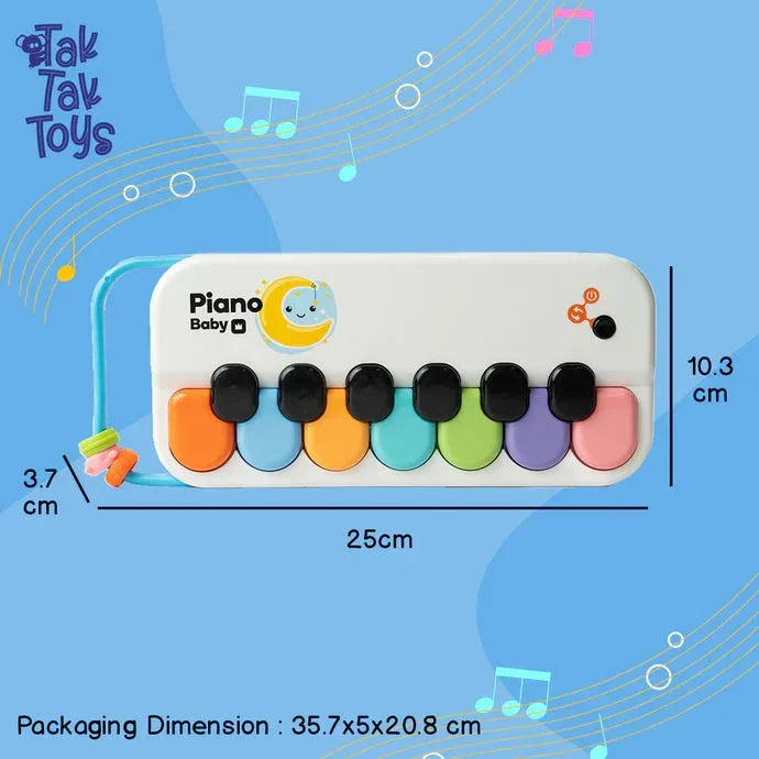 Nubo Tiny Tunes Musical Keyboard for Kids – Multi-Mode Piano Toy with Sound Effects, Nursery Rhymes & Learning Music Playset