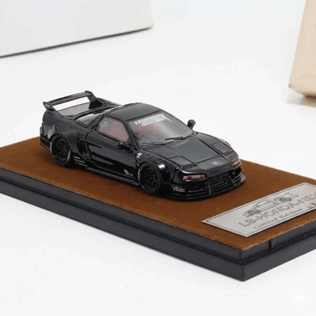 Qidian Model LB Honda NSX 1:64 Scale Resin Diecast Car – Liberty Walk Widebody Black | Collector Edition