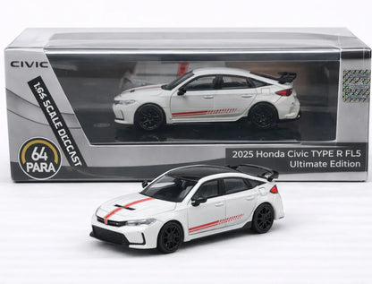 PARA64 1:64 Honda Civic Type R FL5 Ultimate Edition Diecast Model – 2025 Performance Hatchback