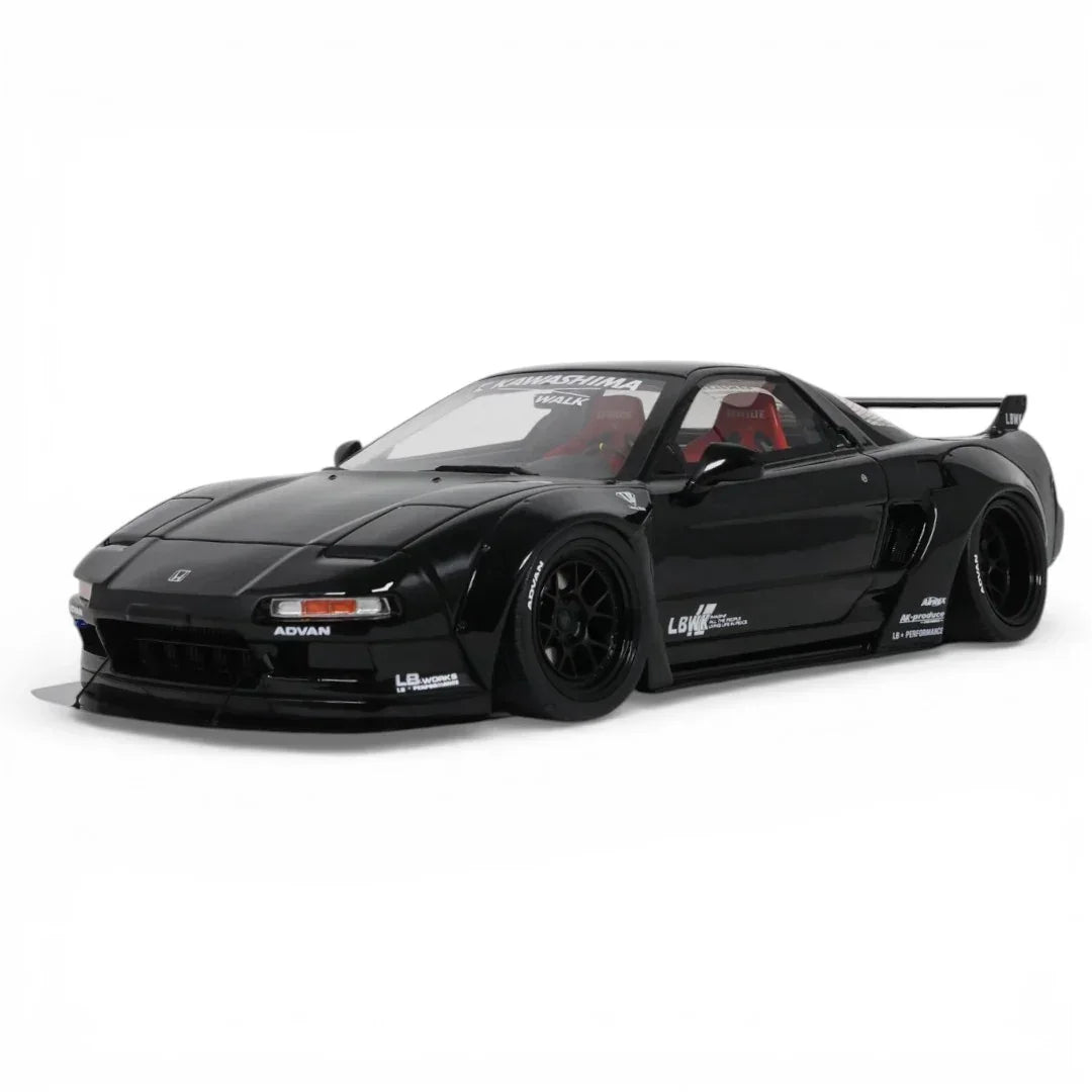Qidian Model LB Honda NSX 1:64 Scale Resin Diecast Car – Liberty Walk Widebody Black | Collector Edition
