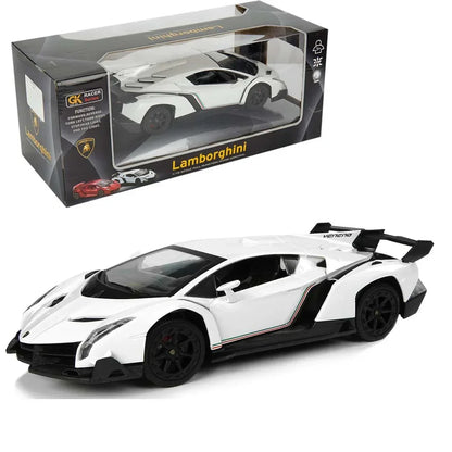 Lamborghini Veneno 1:18 R/C Supercar – High-Speed Remote Control, LED Lights & Rechargeable Power – Best Gift for Kids & Collectors! - Jaiman Toys