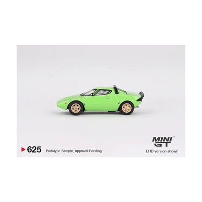 Mini GT 625 Lancia Stratos HF Stradale in Verde Chiaro LHD - A Timeless Model Car - Jaiman Toys