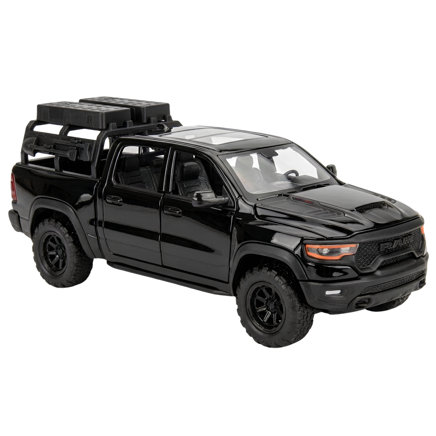 Joy Junction 1:32 RAM 1000 Pickup Truck Alloy Die-Cast Model Car | Collector's Edition Off-Road Utility Vehicle with Opening Doors