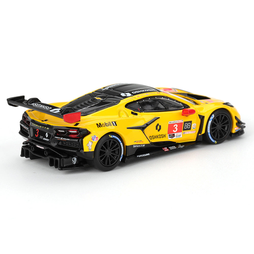 Mini GT 1:64 Chevrolet Corvette Z06 GT3.R #3 2025 IMSA Daytona 24 Hrs Pratt Miller Motorsports Diecast Model Car