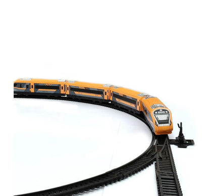 Centy Nav Bharat Electric Saffron Express Toy Train Set | Battery Operated | Age 3+