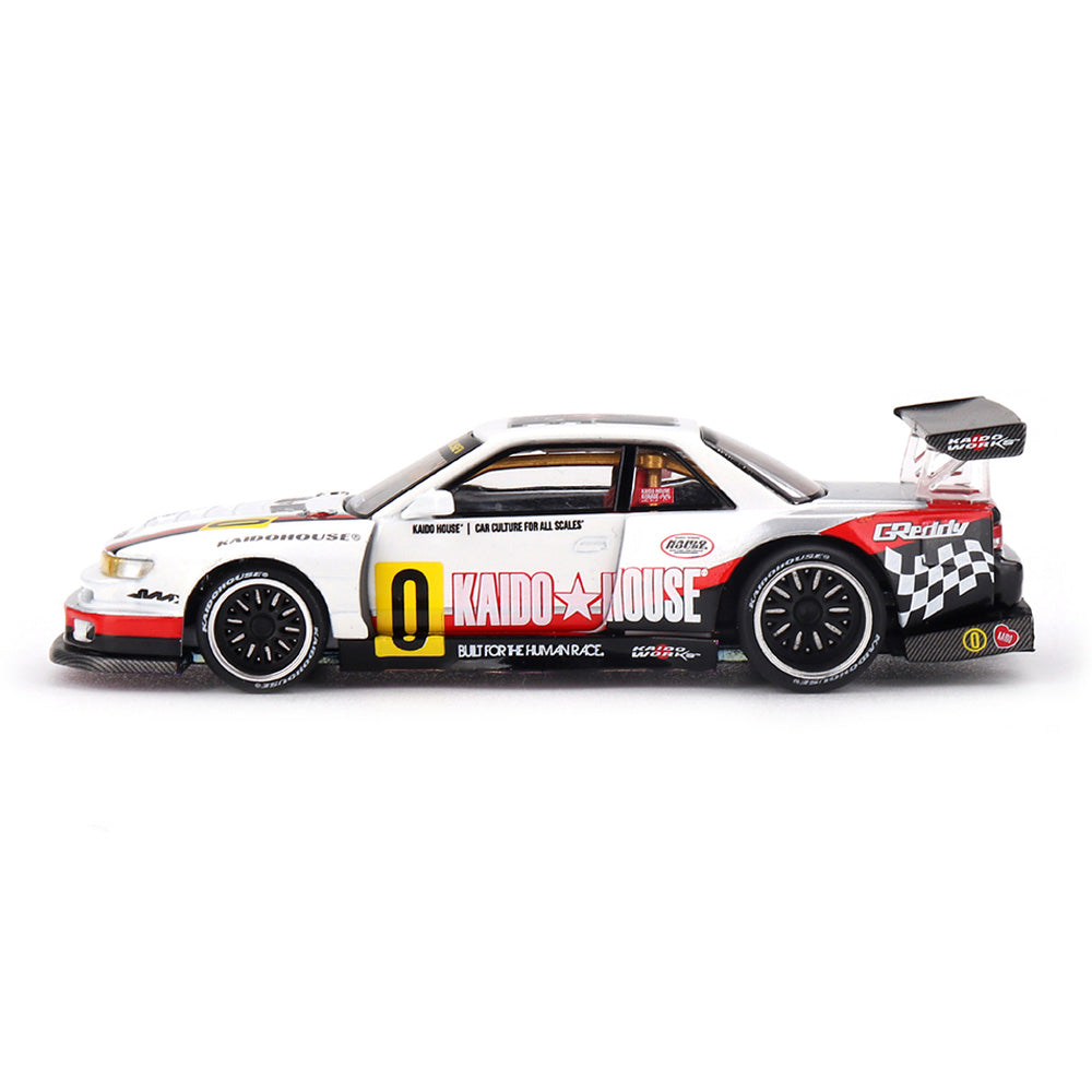 Kaido House x MINI GT 1:64 Nissan Silvia S13-R Circuit Spec V1 Diecast Model Car | Limited Edition KHMG251