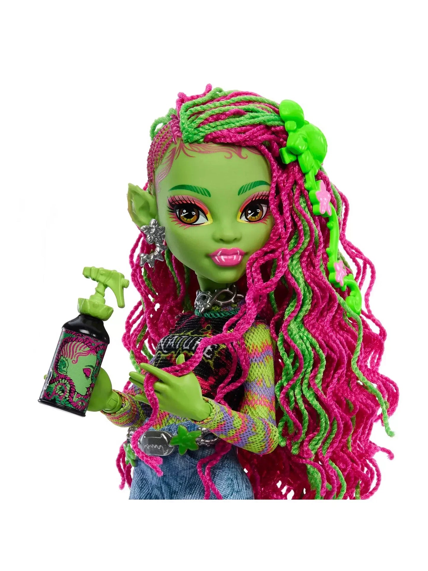 Monster High Venus McFlytrap Fashion Doll with Pet "Chewlian" - Jaiman Toys