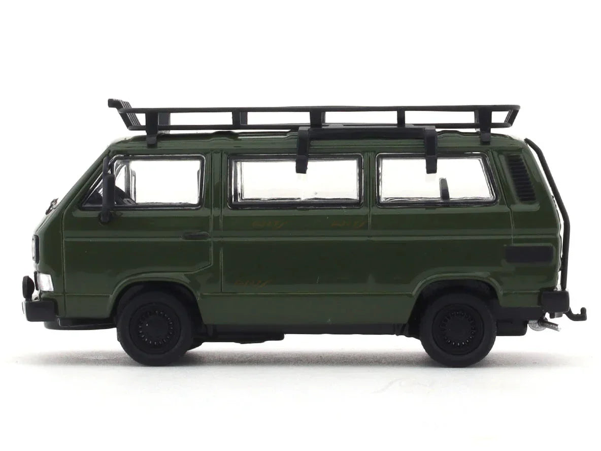Master Volkswagen T3 Van – Green | 1:64 Diecast Model
