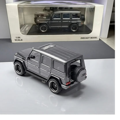 LMF 1:64 Mercedes-Benz G63  Metalic Grey Diecast Car Model