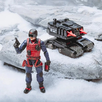 G.I. Joe Classified Series #74 Scrap-Iron & Anti-Armor Drone 6-Inch Action Figure Set with 11 Accessories - Jaiman Toys