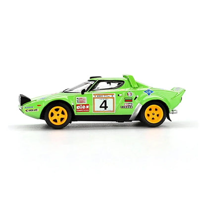 Mini GT 1:64 Duo Set Blister Pack Acura ARX-06 GTP Daytona 24H #10 + Lancia Stratos HF 1979 Rally Champion | Premium Diecast Models