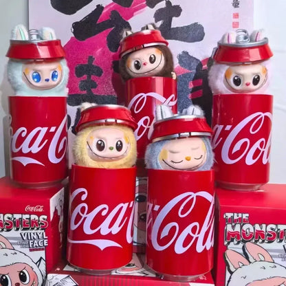 Pop Mart Labubu The Monsters Coca-Cola Series – Mysterious Guest Blind Box Vinyl Plush Collectible Figure - 1 Piece - Jaiman Toys