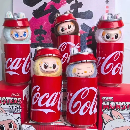 Pop Mart Labubu The Monsters Coca-Cola Series – Mysterious Guest Blind Box Vinyl Plush Collectible Figure - 1 Piece - Jaiman Toys