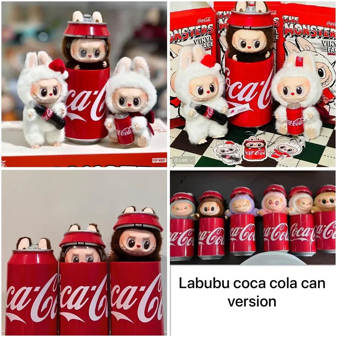 Pop Mart Labubu The Monsters Coca-Cola Series – Mysterious Guest Blind Box Vinyl Plush Collectible Figure - 1 Piece - Jaiman Toys