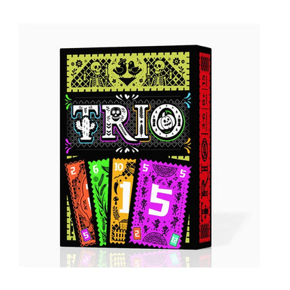 Trio Card Game | Fast-Paced Strategy & Memory Game | Family & Party Game | 3–6 Players