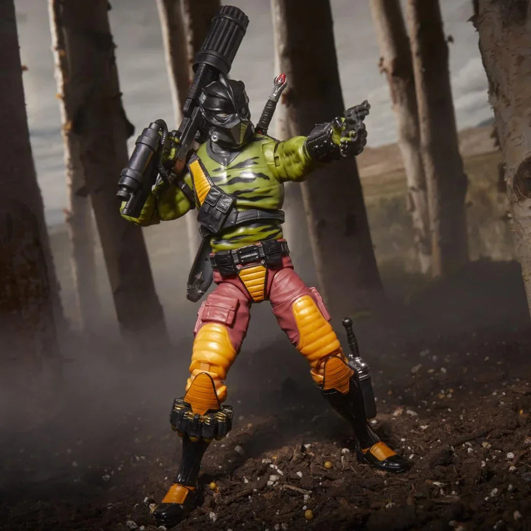 G.I. Joe Classified Series #155 Darklon 6-Inch Action Figure with 6 Accessories – Collectible - Jaiman Toys
